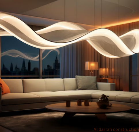 Energy efficient layout and lighting
